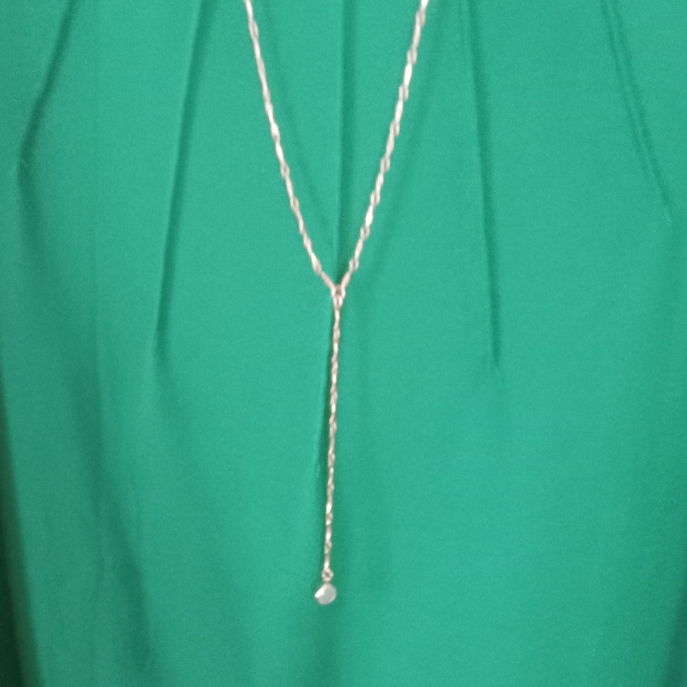 🥰 5/$25 - Gold Lariat Necklace